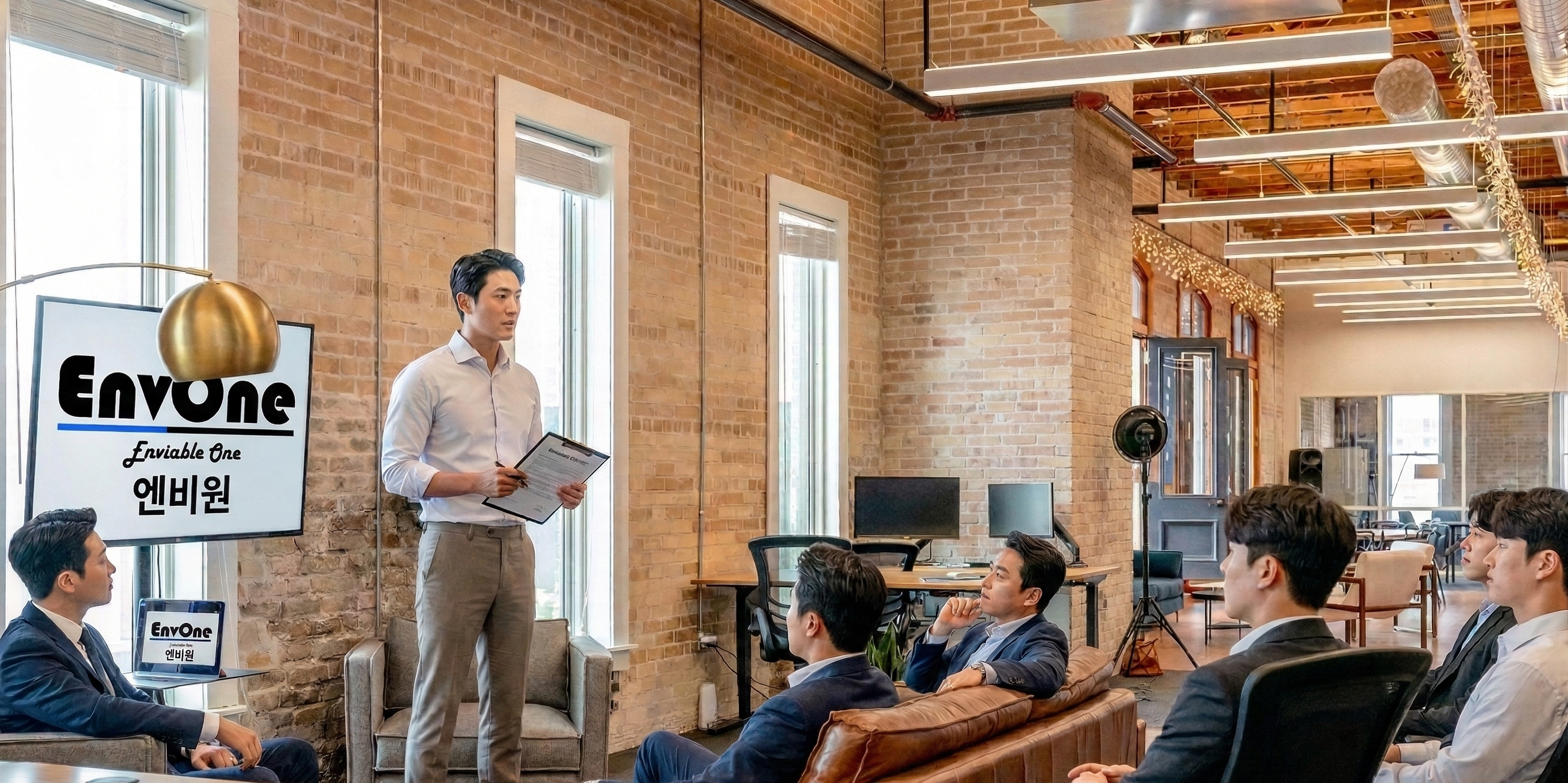 엔비원 구성원 배경